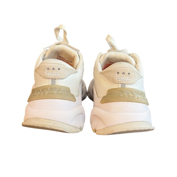 Sorel KINETIC RNEGD LACE SNEAKER Women’s Size 8 White - Picture 2 of 9